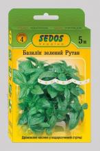 Базилік зелений Рутан на стрічці 5 м